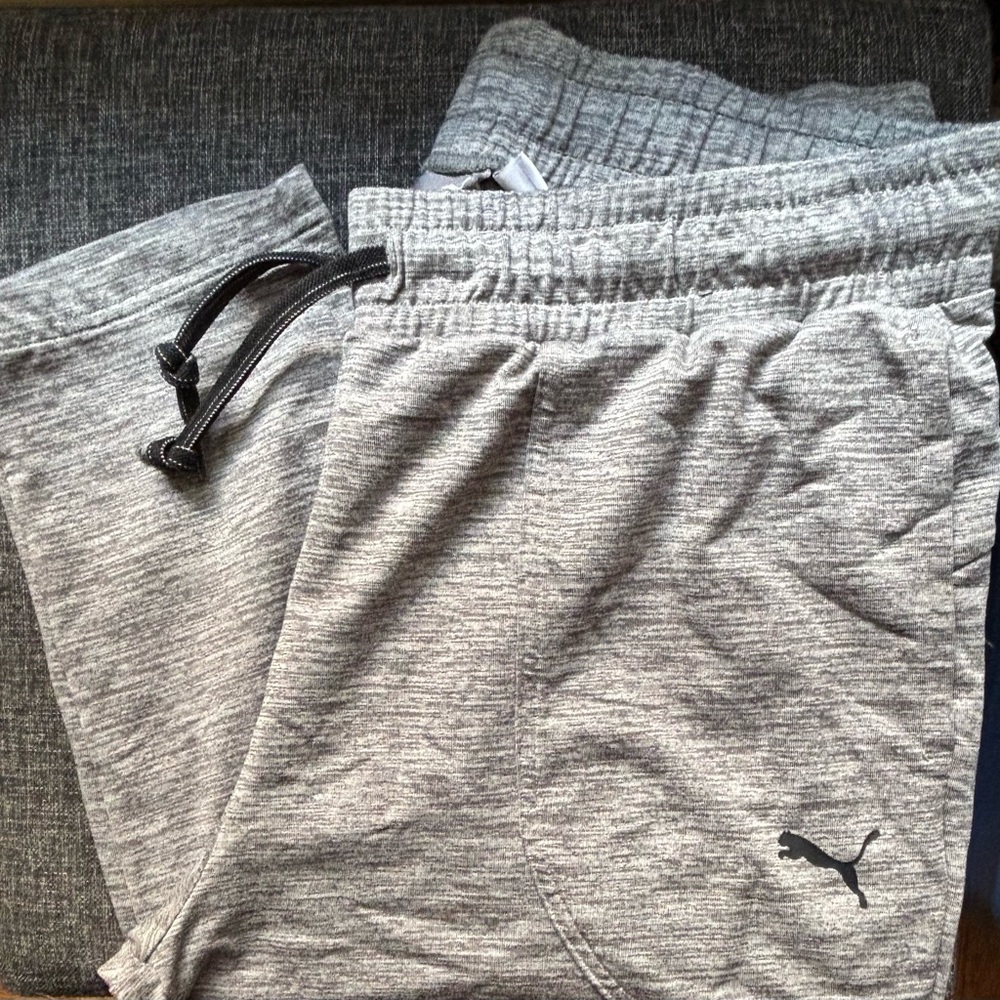 Puma Heather Gray Sweatpants